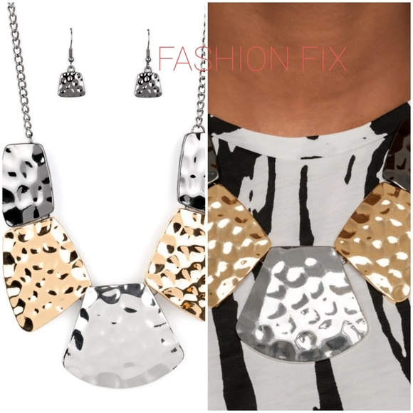 Haute Plates Multi Necklace Paparazzi 2025 - Main Image